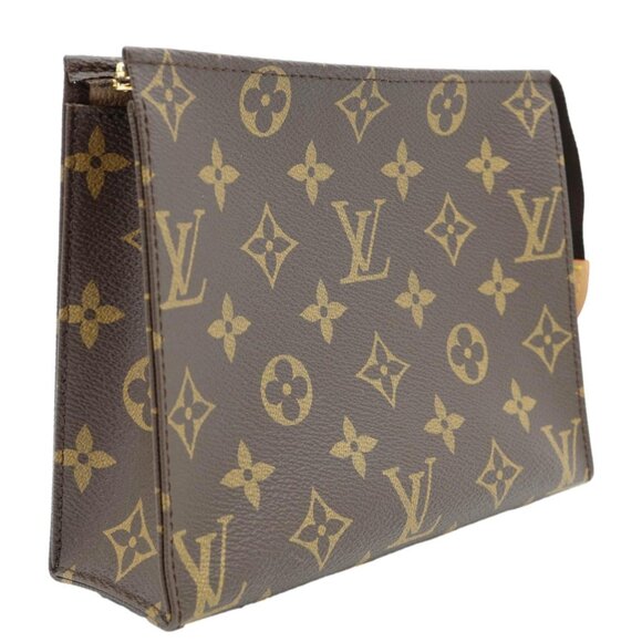 Louis Vuitton  Toiletry 19 Monogram Canvas Pouch Brown - Picture 5 of 14